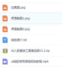 AI换脸替换工具离线版V1.2+保姆级视频教程