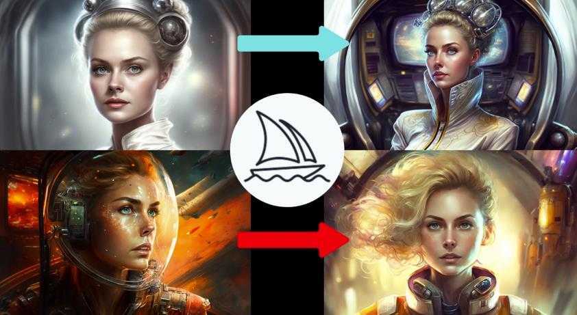 Midjourney V4实现连续性的人物创作:漫画,故事,动画操作教程参数设置