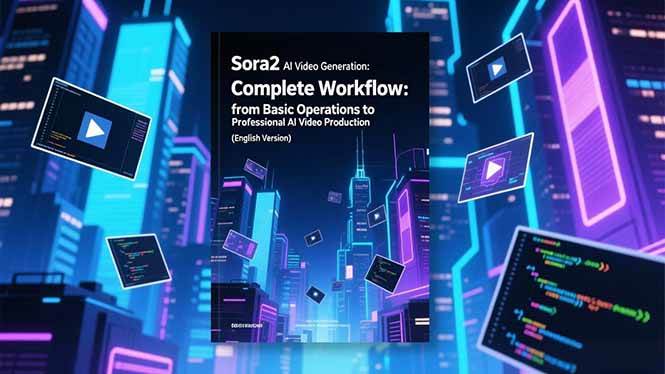 Sora2 AI视频生成的系统教程：从基础操作到专业级AI视频制作的完整工作流